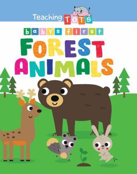 Board book Baby's First Forest Animals - Children's Touch and Feel Board Book - Sensory Board Book