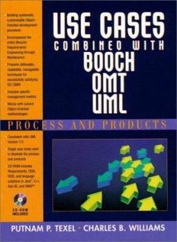 Hardcover Use Cases Combined with Booch/OMT/UML: Process and Products [With *] Book