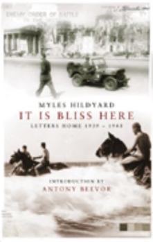 Hardcover 'IT is Bliss HERE: Letters Home, 1939-1945' Book