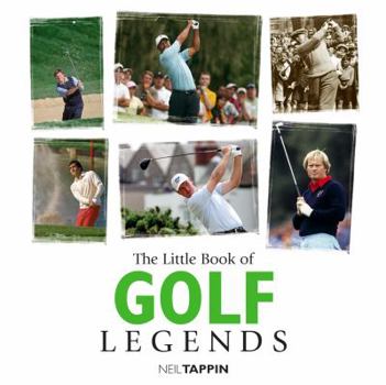Hardcover The Little Book of Golf Legends Book