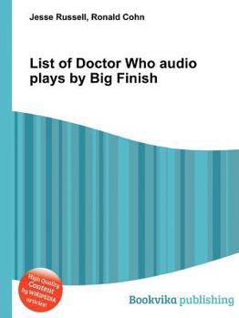 Paperback List of Doctor Who Audio Plays by Big Finish Book