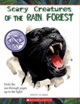 Library Binding Scary Creatures of the Rain Forest Book