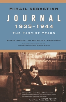 Paperback Journal 1935-1944: The Fascist Years Book