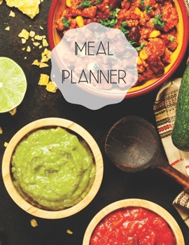 Meal Planner: Track and plan your food weekly, contains shopping list