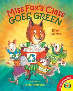 Library Binding Miss Fox's Class Goes Green, with Code Book