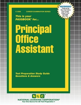 Paperback Principal Office Assistant Book