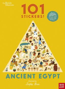 Paperback British Museum 101 Stickers Ancient Egyp Book