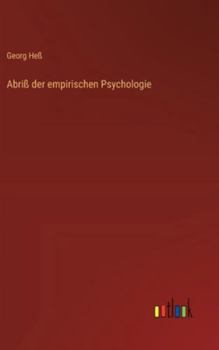 Hardcover Abriß der empirischen Psychologie [German] Book
