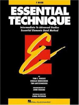 Paperback Essential Technique - F Horn Intermediate to Advanced Studies (Book 3 Level) Book