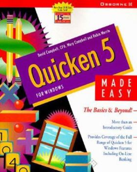 Paperback Quicken 5 for Windows Made Easy Book