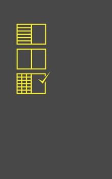 Paperback Notebook, 5" x 8", Squared Paper: Design Notebook Book