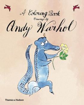 Paperback A Coloring Book, Drawings by Andy Warhol Book
