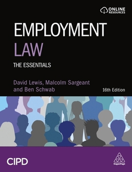 Paperback Employment Law: The Essentials Book