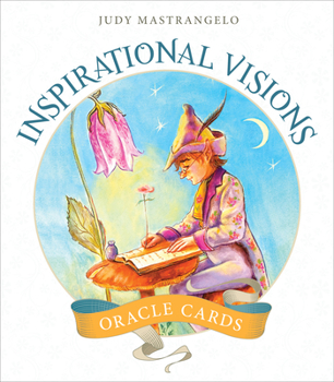 Paperback Inspirational Visions Oracle Cards Book