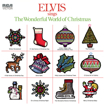 Vinyl Elvis Sings The Wonderful World Of Christmas Book