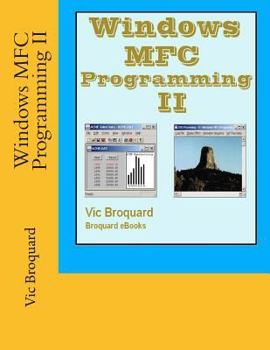 Paperback Windows MFC Programming II Book