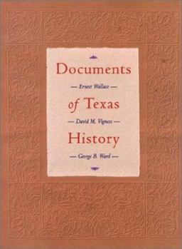 Paperback Documents of Texas History Book