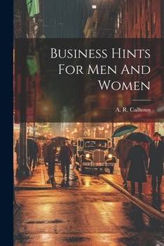 Paperback Business Hints For Men And Women Book