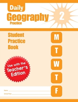 Paperback Daily Geography Practice, Grade 2 Student Book