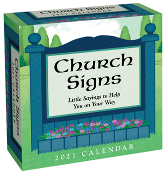 Calendar Church Signs 2021 Day-To-Day Calendar Book