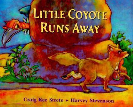 Library Binding Little Coyote Runs Away Book