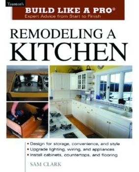 Paperback Remodeling a Kitchen Book
