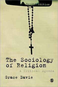 Paperback The Sociology of Religion: A Critical Agenda Book