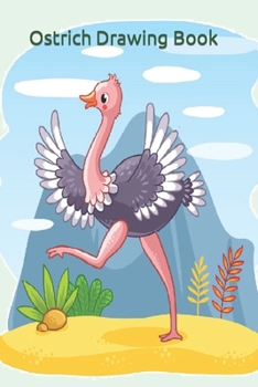 Paperback Ostrich Drawing Book