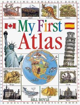 Hardcover My First Atlas Book