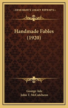 Hardcover Handmade Fables (1920) Book