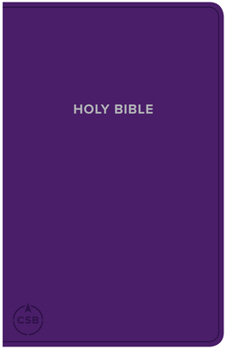 Imitation Leather CSB Gift & Award Bible, Purple Book