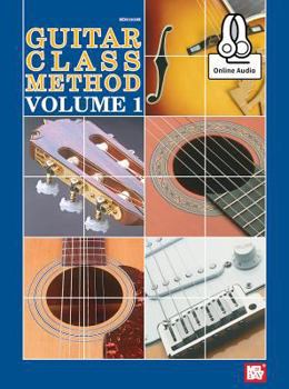 Paperback Guitar Class Method Volume 1 Book