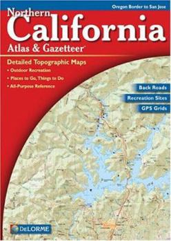 Paperback Northern California Atlas & Gazetteer Book