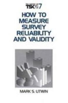 Paperback How to Measure Survey Reliability and Validity Book