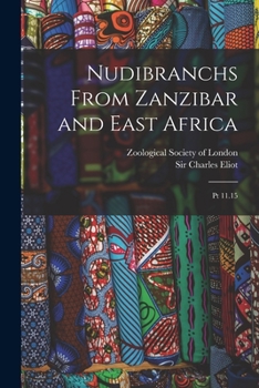 Paperback Nudibranchs From Zanzibar and East Africa: Pt 11.15 Book