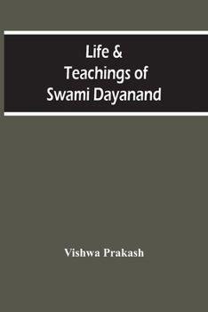 Paperback Life & Teachings Of Swami Dayanand Book