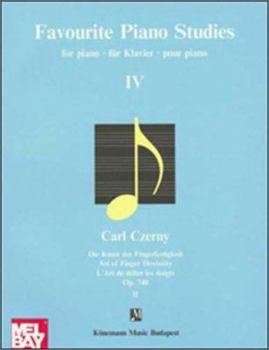 Paperback Favorite Piano Studies 4 (Music Scores) Book