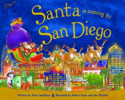 Hardcover Santa Is Coming to San Diego Book