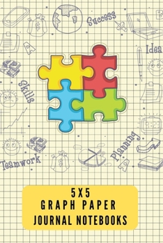 5x5 Graph Paper Journal Notebooks: Comp Book Graph Paper, For Math & Science Students Or Gifts For Important Days  (6 X 9 Inches 120 Page)