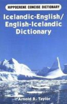 Hardcover English-Icelandic Mathematical Dictionary Book