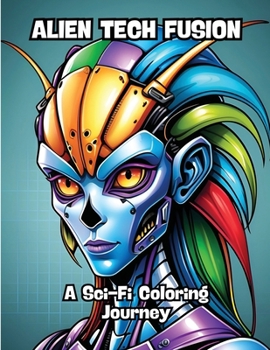 Paperback Alien Tech Fusion: A Sci-Fi Coloring Journey Book