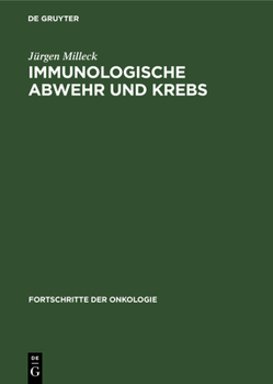 Hardcover Immunologische Abwehr Und Krebs [German] Book