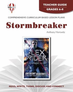 Paperback Stormbreaker - Teacher Guide by Novel Units Book