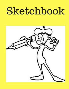 Paperback Sketchbook: Artists sketchbook for all your drawings, doodles and artwork. Niche artist sketchbook. Book