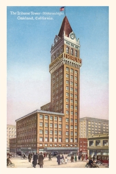 Paperback Vintage Journal Tribune Tower, Oakland, California Book