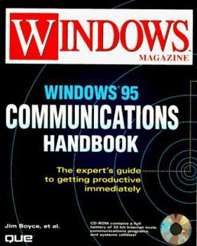 Paperback Windows 95 Communications Handbook with CD-ROM: With CDROM Book