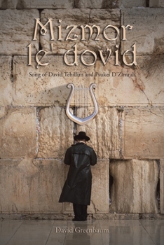 Paperback Mizmor Le' Dovid: Song of David Tehillim and Psukei D'Zimrah Book