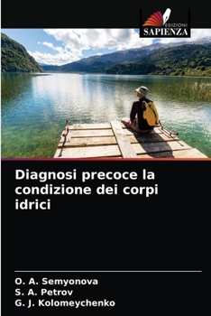 Paperback Diagnosi precoce la condizione dei corpi idrici [Italian] Book