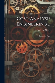 Paperback Cost-analysis Engineering ...: Instruction Paper Book