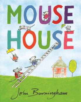 Library Binding Mouse House Book